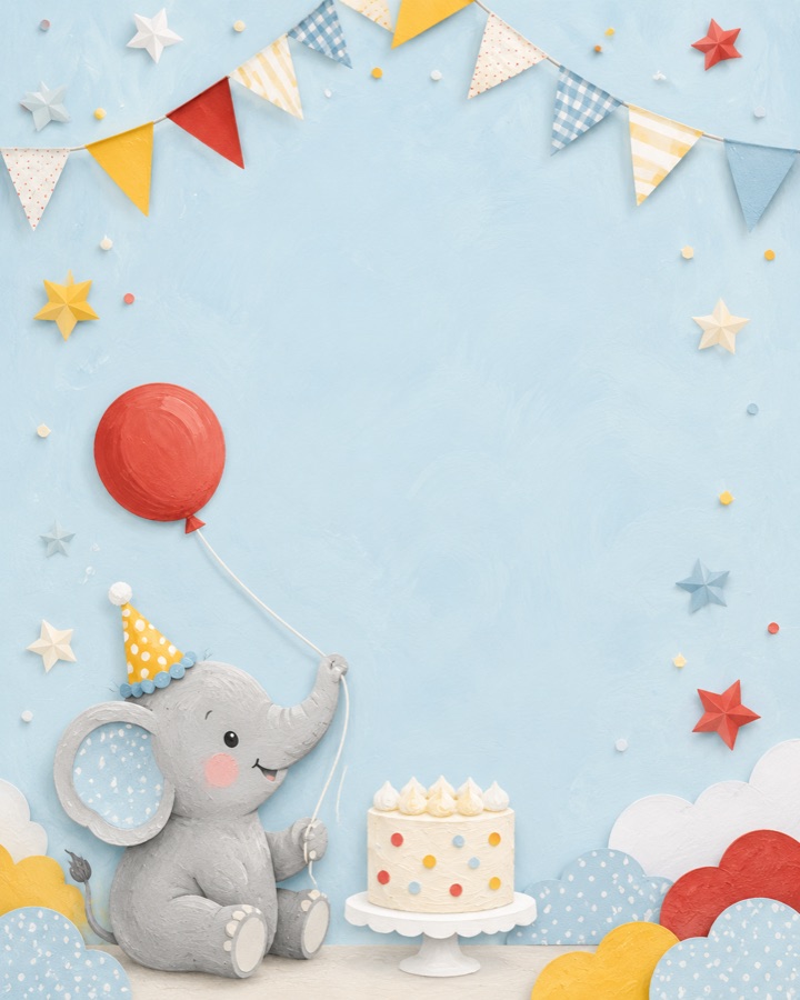 Ava's birthday invitation